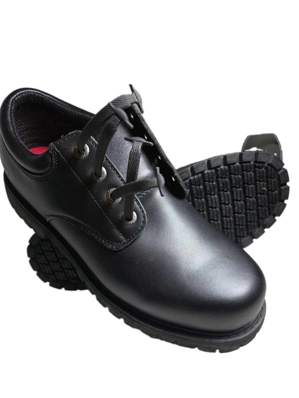 Skechers Tradsaf Utility Work Black Lace-Up Electrical Hazard EH Men 10M Shoe[8F
